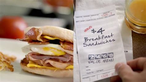 Denny's Value Menu TV Spot, 'Breakfast Sandwiches'