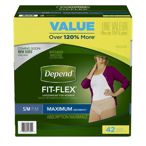 Depend FIT-FLEX Underwear for Women logo
