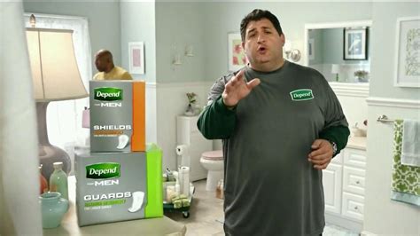 Depend Shields and Guards TV Commercial Featuring Tony Siragusa created for Depend