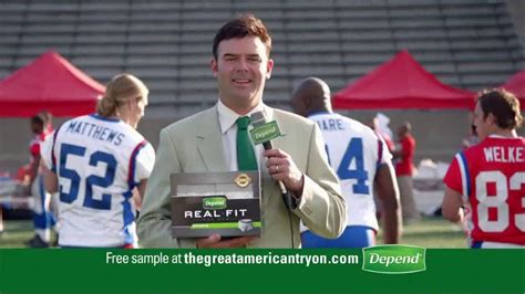 Depends TV Commercial For Real Fit Featuring Pro Football Players created for Depend