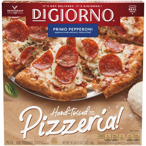 DiGiorno Pizzeria Primo Pepperoni Pizza logo