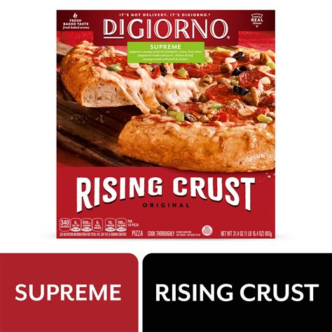 DiGiorno Rising Crust Supreme Pizza logo