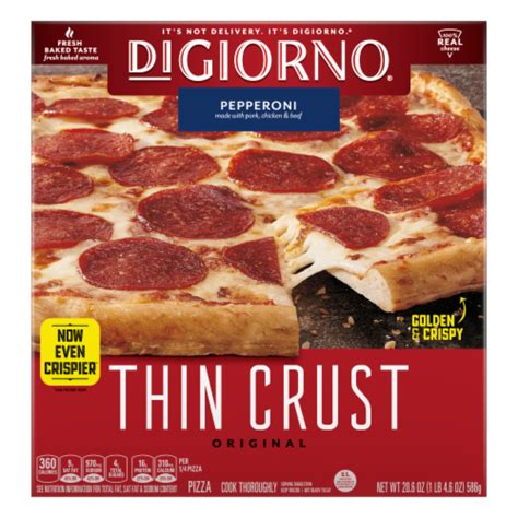 DiGiorno Thin Crust Pepperoni Pizza logo