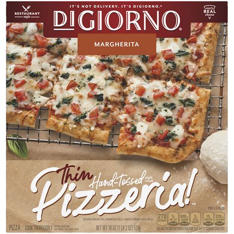 DiGiorno Thin Hand-Tossed Margherita Pizzeria commercials