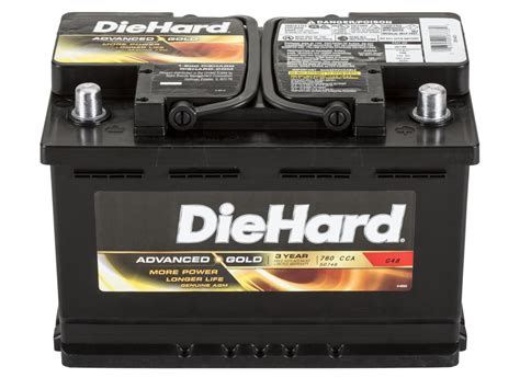 DieHard 50748 Group Advanced Gold AGM Battery GP 48 logo