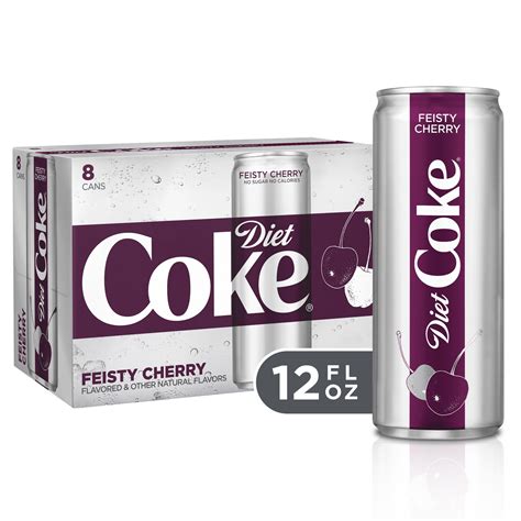 Diet Coke Feisty Cherry logo