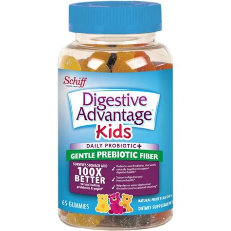 Digestive Advantage KIDS Prebiotic Fiber Plus Probiotic Gummies commercials