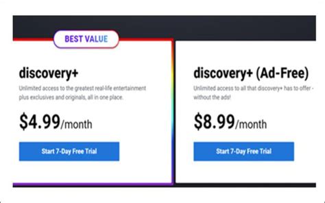 Discovery+ Discovery+ Ad Free Plan logo