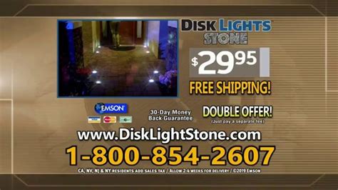Disk Light Stone TV Spot, 'Stylish Design'