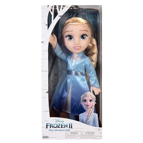 Disney Frozen (Jakks Pacific) Disney Frozen 2 Elsa Adventure Doll logo