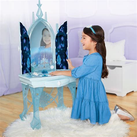 Disney Frozen (Jakks Pacific) Disney Frozen II Elsa's Enchanted Ice Vanity logo