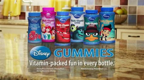 Disney Gummies TV Spot, 'Vitamin-Packed Fun'