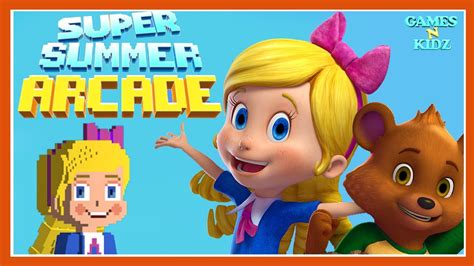Disney Junior App TV commercial - Goldie and Bear: Super Summer Arcade
