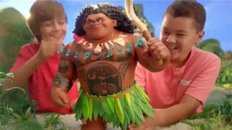 Disney Moana Mega Maui Figure TV Spot, 'Get Hooked' featuring Pete Sepenuk