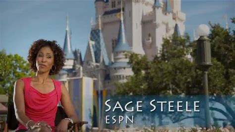 Disney Parks & Resorts TV Commercial Featuring Sage Steele created for Disney World