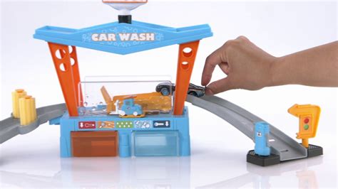 Disney Pixar Cars (Mattel) Color Change Dinoco Car Wash Playset logo