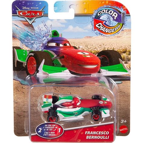 Disney Pixar Cars (Mattel) Color Changers Francesco Bernoulli logo