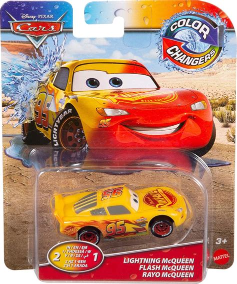 Disney Pixar Cars (Mattel) Color Changers Lightning McQueen