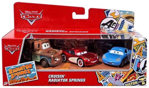 Disney Pixar Cars (Mattel) Radiator Springs Die Cast 3 Pack Collection