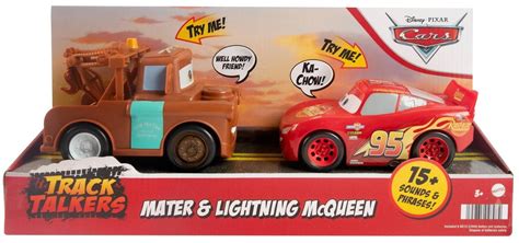 Disney Pixar Cars (Mattel) Track Talkers Lightning McQueen logo