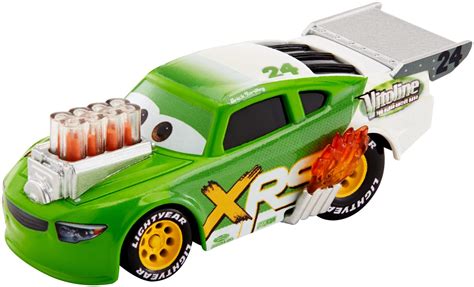 Disney Pixar Cars (Mattel) XRS Drag Racing Brick Yardley logo