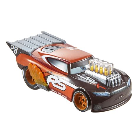 Disney Pixar Cars (Mattel) XRS Drag Racing Tim Treadless logo