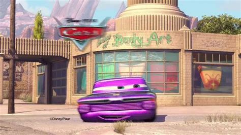 Disney Pixar Cars Ramones Color Change Playset TV commercial - Spin and Spray