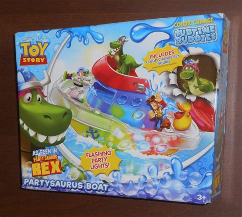Disney Pixar Toy Story (Mattel) Partysaurus Boat logo