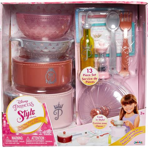 Disney Princess (Jakks Pacific) Style Collection Play Gourmet Cooking Set logo