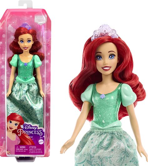 Disney Princess (Mattel) Ariel Doll With Royal Clips Fashion logo