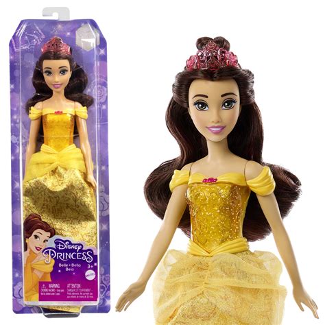 Disney Princess (Mattel) Belle Doll With Royal Clips Fashion logo