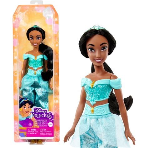 Disney Princess (Mattel) Jasmine Doll With Royal Clips Fashion logo