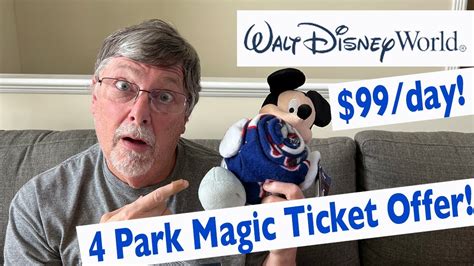 Disney World 4-Day, 4-Park Magic Ticket TV Spot, 'Thrills: $99'