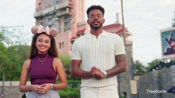 Disney World TV Spot, 'Freeform: Disney Thrill' Featuring Danielle Perkins, Trevor Jackson featuring Trevor Jackson
