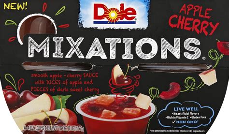 Dole Apple Cherry Mixations logo