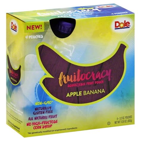 Dole Fruitocracy: Apple Banana logo