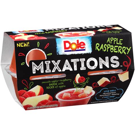 Dole Mixations - Apple Raspberry logo