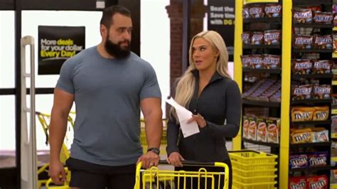 Dollar General TV Spot, 'Snickers: Shopping Trip' Ft. Lana and Rusev featuring Rusev