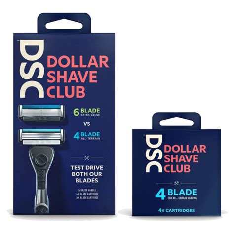 Dollar Shave Club 6-Blade vs 4-Blade