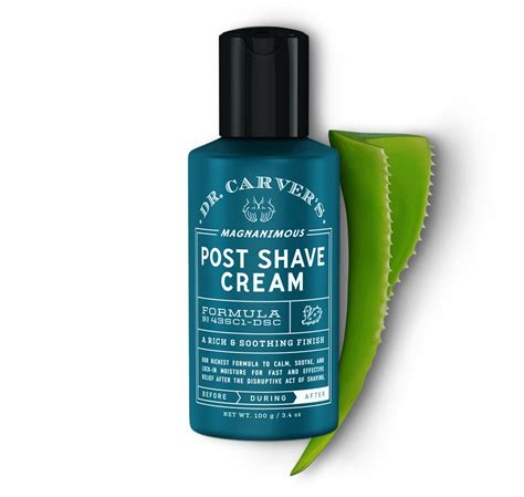 Dollar Shave Club Dr. Carver's Magnanimous Post-Shave Cream logo
