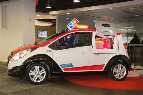 Dominos DXP TV commercial - Ultimate Pizza Delivery Vehicle