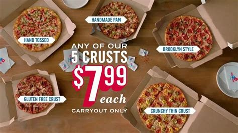 Domino's TV Spot, 'Five Crust Options for $7.99: Birthday' featuring Bella Grace