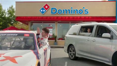 Domino's TV Spot, 'Pizza Pit Stop' Featuring Denny Hamlin