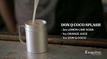 Don Q Coco Rum TV Spot, 'Esquire Network: Don Q Coco Splash'