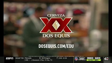 Dos Equis TV Spot, 'College Football Football College' Featuring Katie Nolan, Todd McShay created for Dos Equis