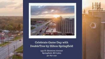 DoubleTree By Hilton Springfield TV Spot, 'A Professional, Comfortable Setting: Celebrate Game Day'