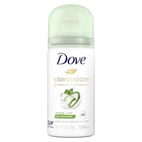 Dove (Deodorant) Go Fresh Cool Essentials Dry Spray Antiperspirant logo