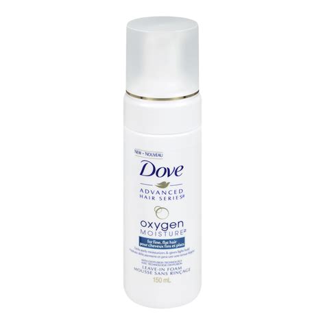 Dove (Hair Care) Oxygen Moisture Leave In Foam commercials