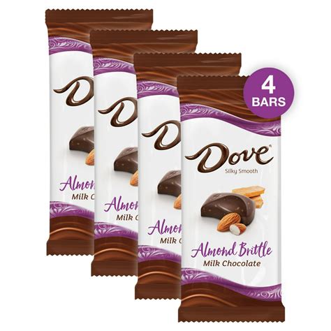 Dove Chocolate Almond Brittle Milk Chocolate Bar commercials