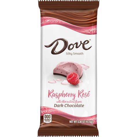 Dove Chocolate Raspberry Rosé Dark Chocolate Bar logo